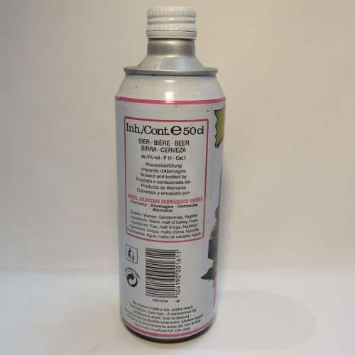 Vintage Trucker`s Love Pionier Bier beer tin bottle - Still sealed - Not to be consumed