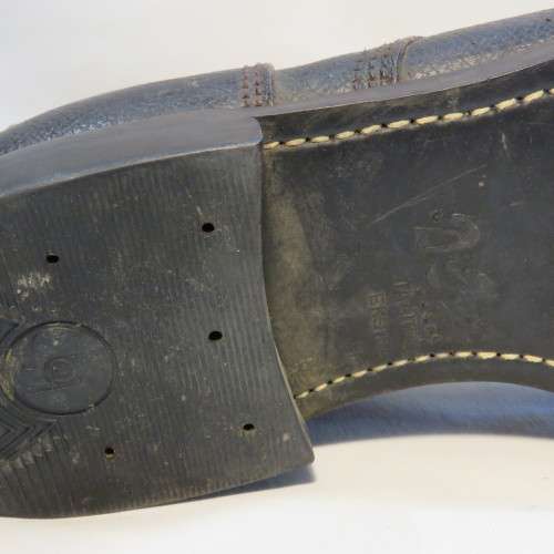 Pair of SADF leather boots - Size 285