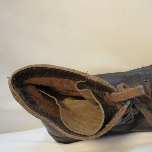 Pair of SADF leather boots - Size 285