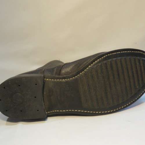 Pair of SADF leather boots - Size 285