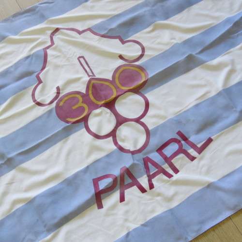 Vintage Paarl 300 Years Commemorative flag - 171 x 117 cm