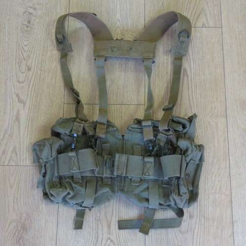 SADF webbing kidney pouches with yoke