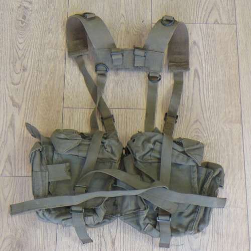 SADF webbing kidney pouches with yoke