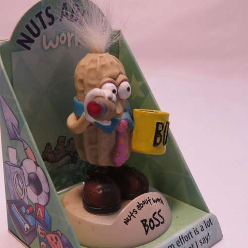 Nuts about work Boss - As new