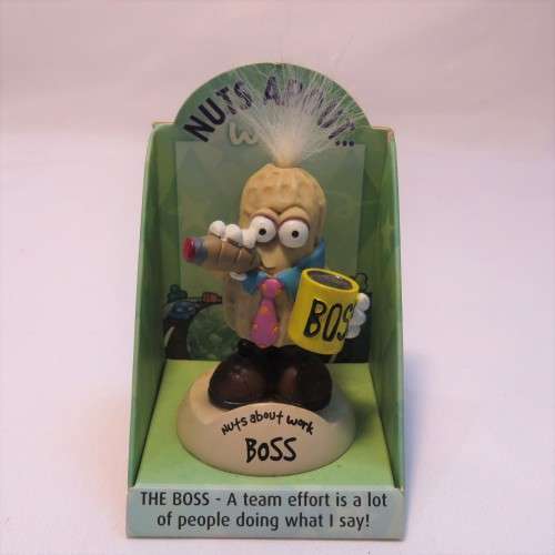 Nuts about work Boss - As new