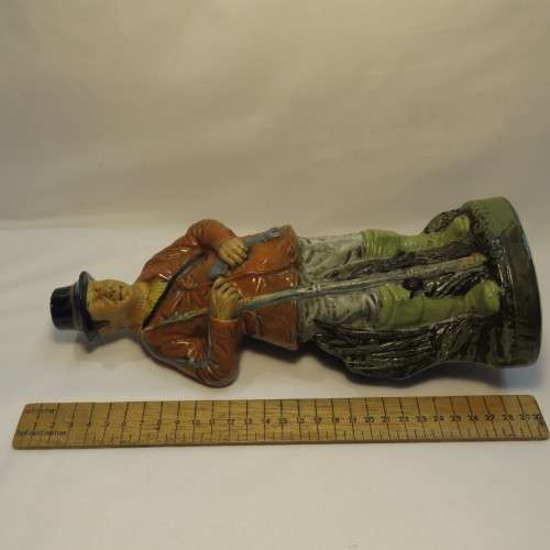 Vintage Luxardo Cherry Liqueur Fisher man decanter - With contents - Not to be consumed