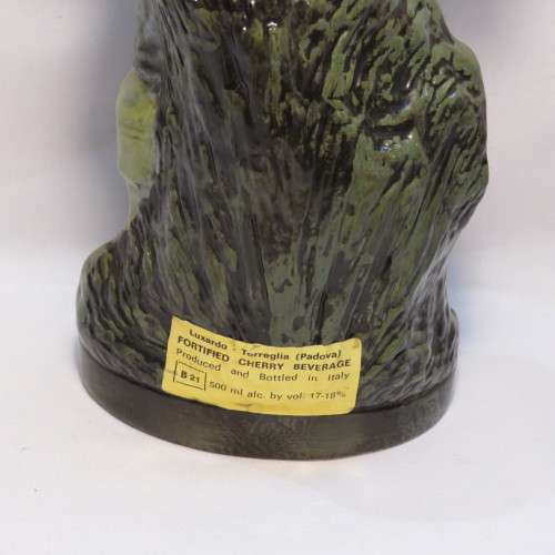 Vintage Luxardo Cherry Liqueur Fisher man decanter - With contents - Not to be consumed