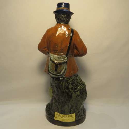 Vintage Luxardo Cherry Liqueur Fisher man decanter - With contents - Not to be consumed