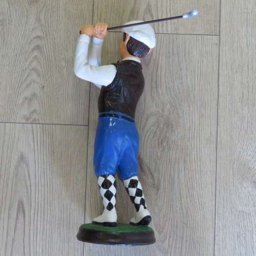 Large Golfer polyresin figurine - 40 cm High
