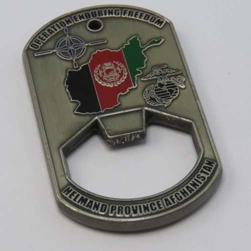 US 1st Marine Logistics group -2012-2013 - Operation Enduring Freedom bottle opener