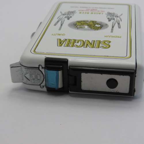 Singha Beer cigarette dispenser, lighter combo