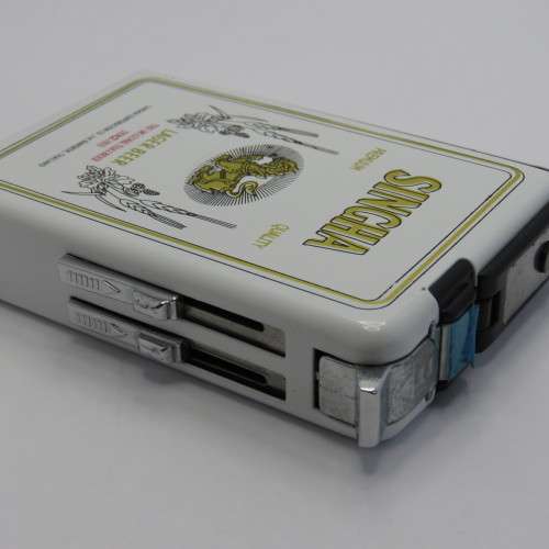 Singha Beer cigarette dispenser, lighter combo