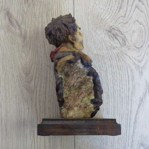 Shudehill Cowboy figurine - Polyresin on wood