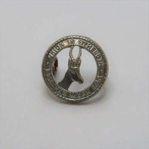 SA Union Defence Force step outs General Service collar badge