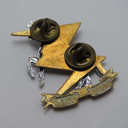SA Technical Service Corps collar badge - Bi-metal