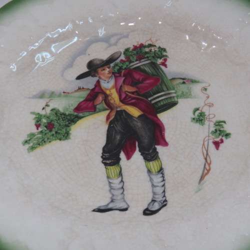 Alfred Meakin French Costumes 18th Century Grape Pickers of Burgundy - Man
