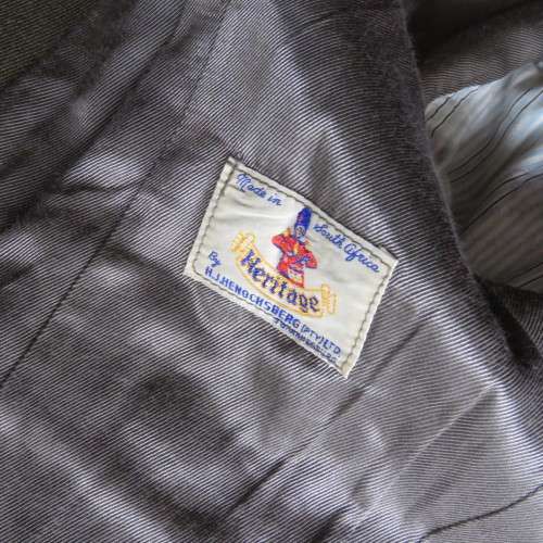 SA Infantry Second Lieutenant tunic with trousers and tie - Sizes in description below