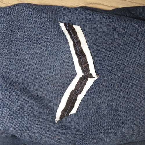SA Air Force Lance Corporal Tunic - Left shoulder button incorrect