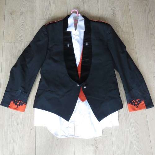 SADF Military Intelligence Commandant mess dress uniform - Tunic, waistcoat, Shirt and trousers