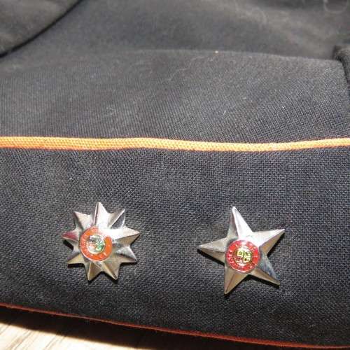 SADF Military Intelligence Commandant mess dress uniform - Tunic, waistcoat, Shirt and trousers