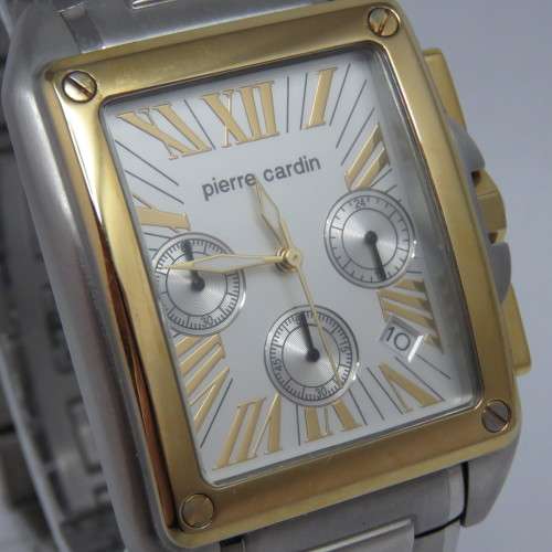 Pierre Cardin Chronograph Quartz mens watch - P45-6350 - Excellent working condition