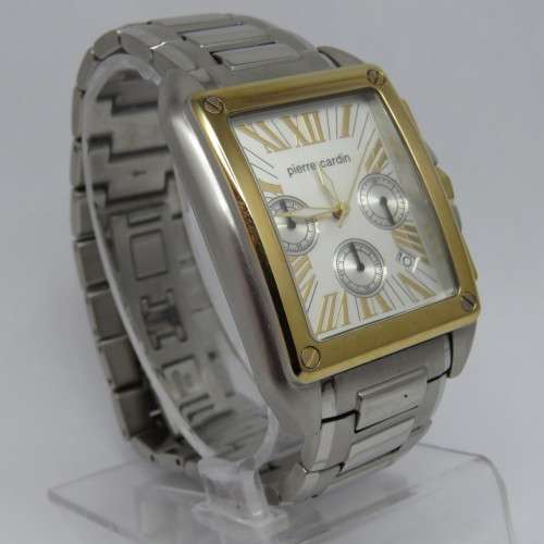 Pierre Cardin Chronograph Quartz mens watch - P45-6350 - Excellent working condition