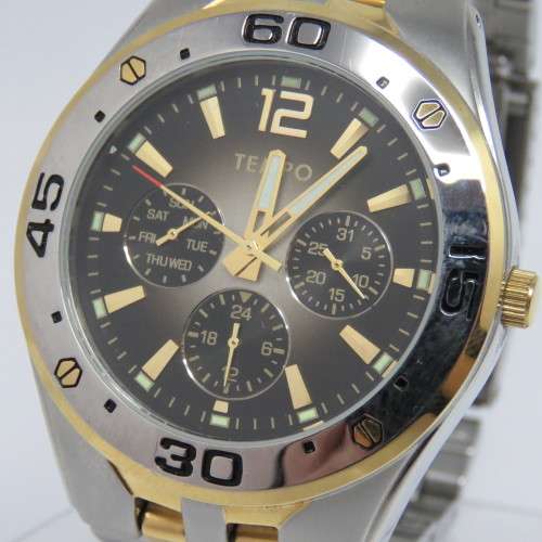 Tempo Quartz mens watch - Excellent working condition