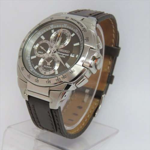 Seiko Alarm Chronograph Quartz mens watch - 7T62-0GW0 - Excellent working condition