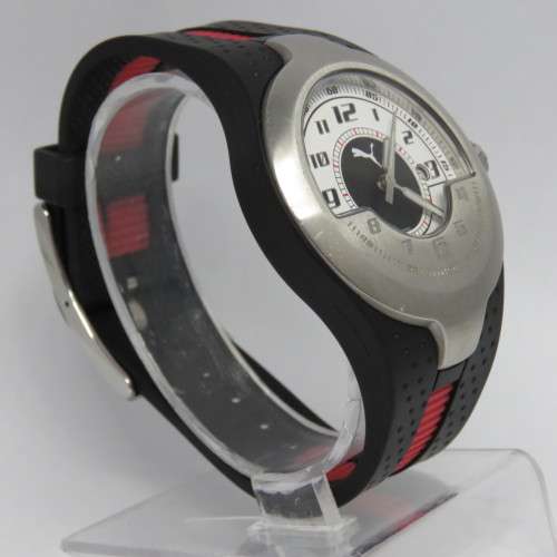Puma Piston Quartz mens watch with white dial