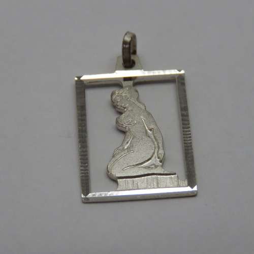 Zodiac Sterling silver pendant - Virgo - 1,5 g