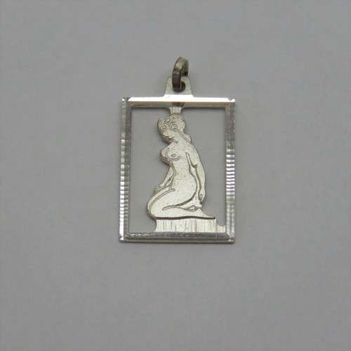 Zodiac Sterling silver pendant - Virgo - 1,5 g