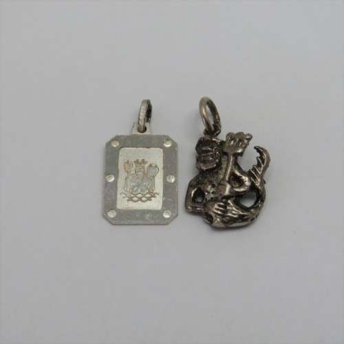 2 Aquarius/Neptune pendants