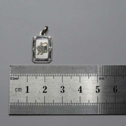 Zodiac sterling silver pendant - Leo - 1,6 g
