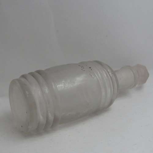 Antique perfume bottle with lid