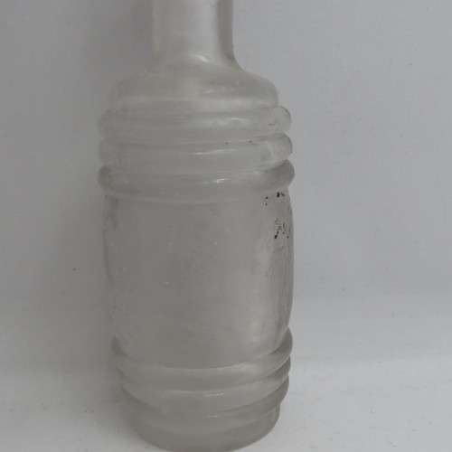 Antique perfume bottle with lid