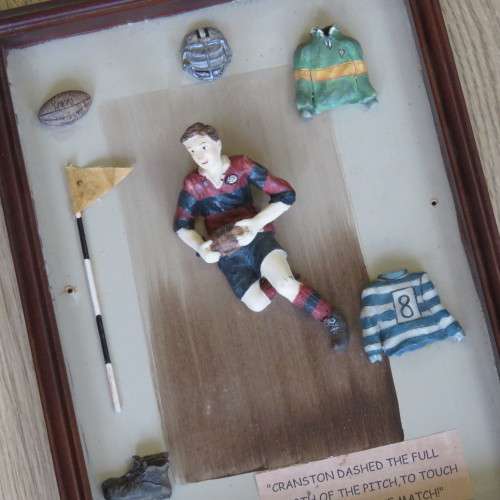 Rugby Wall Decoration for Pub - Vintage