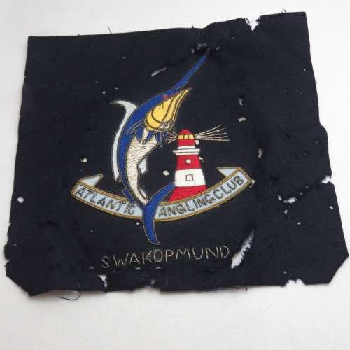 Swakopmund Atlantic Angling club cloth blazer badge