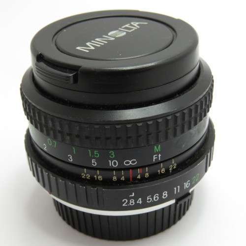 Cosina 28 mm lens for Minolta 1:2.8
