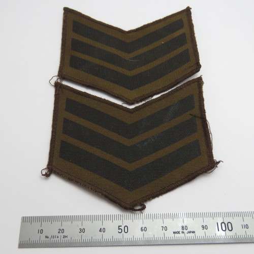 Pair of SA Army Sergeant rank stripes