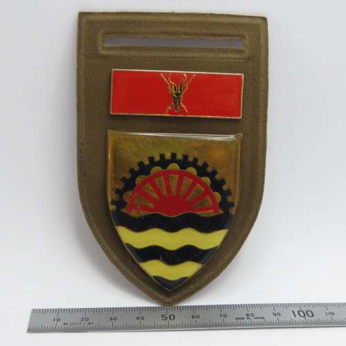 SADF Klerksdorp Commando shoulder flash chief of the Army command bar