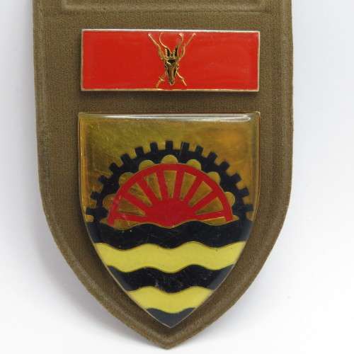 SADF Klerksdorp Commando shoulder flash chief of the Army command bar