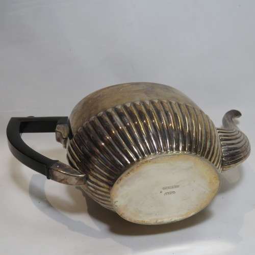 Vintage silverplated tea pot
