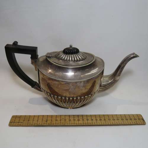 Vintage silverplated tea pot