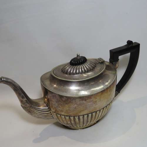 Vintage silverplated tea pot