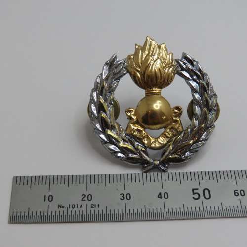 SADF Engineers cap badge - Screw type