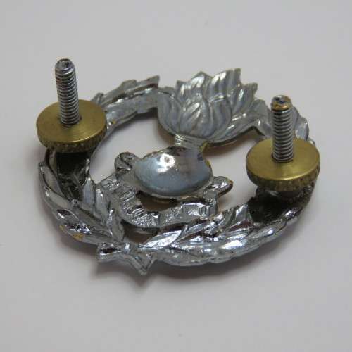 SADF Engineers cap badge - Screw type