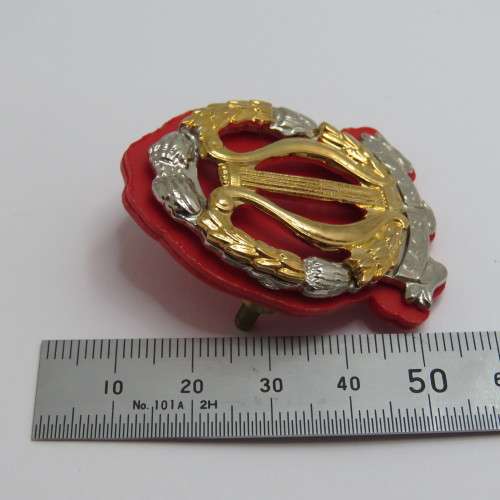 SA Army Cadet Band Member cap badge