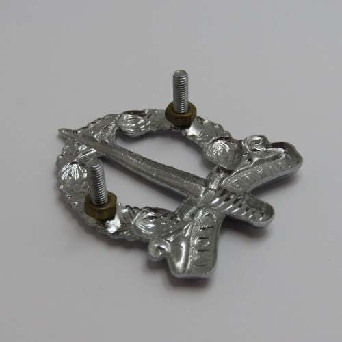 SA Corps of Military Police cap badge - Screw pins #7