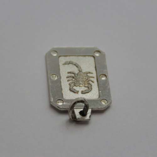 Zodiac sterling silver pendant - Scorpio 1,6 g