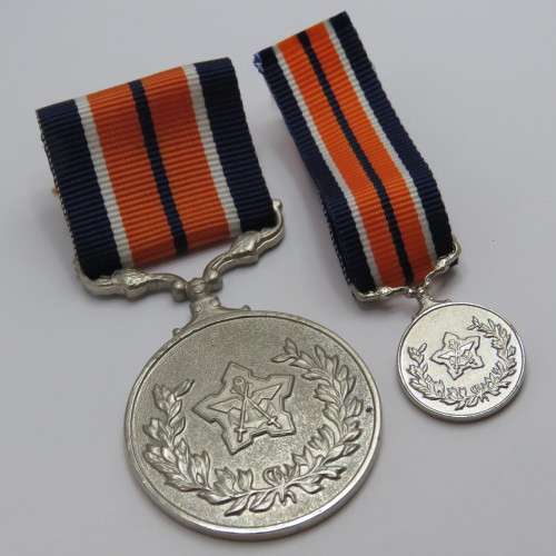SADF General Service medal and miniature - #026367